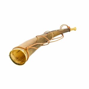 Bronze Rimmed Blowing Horn - wyrdraven.co.uk