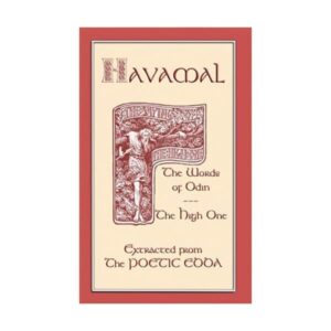 The Havamal: H A Bellows - Asatru / Heathenism Books - Wyrdraven - wyrdraven.co.uk