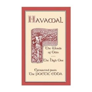 The Havamal: H A Bellows - Asatru / Heathenism Books - Wyrdraven - wyrdraven.co.uk