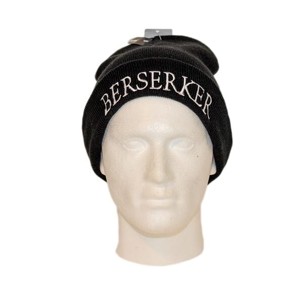 Berserker Beanie - Black - Viking Beanies - Wyrdraven Beanies - wyrdraven.co.uk