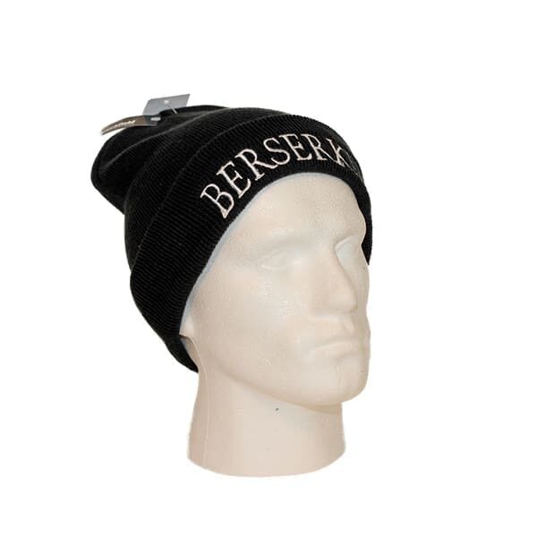 Berserker Beanie - Black - Viking Beanies - Wyrdraven Beanies - wyrdraven.co.uk