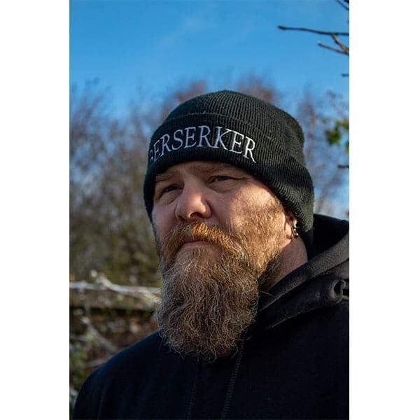 Berserker Beanie - Black - Viking Beanies - Wyrdraven Beanies - wyrdraven.co.uk