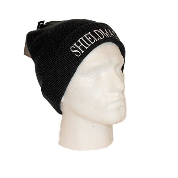 Shieldmaiden Beanie - Black - Viking Beanies - Wyrdraven Beanies - wyrdraven.co.uk