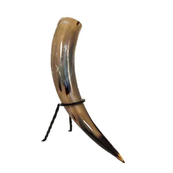 Viking Drinking Horns for Sale - 0.05L - 1L Sizes - Wyrdraven - wyrdraven.co.uk