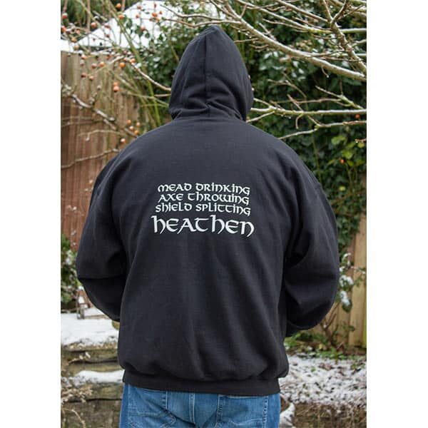 Heathen Hoodie S-5XL - Viking Hoodies - Wyrdraven Hoodies - wyrdraven.co.uk