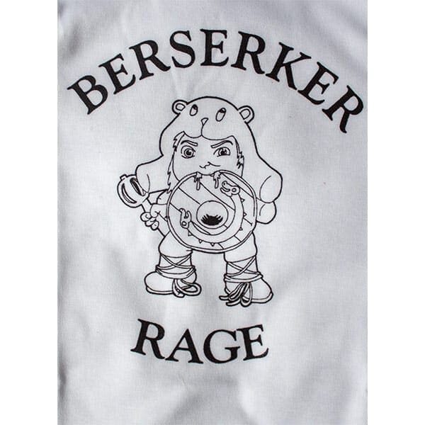 Berserker Baby Romper - White - Newborn to 24 Months - Wyrdraven - wyrdraven.co.uk