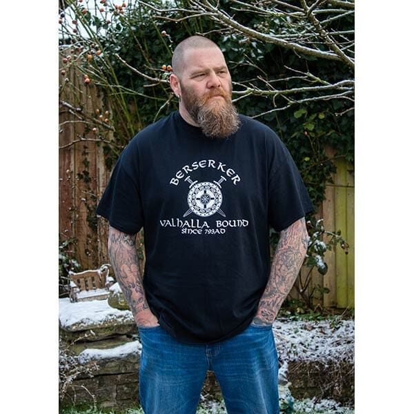 Berserker T-shirt - Sizes S-6XL - Viking T-shirts - Wyrdraven Tees - wyrdraven.co.uk