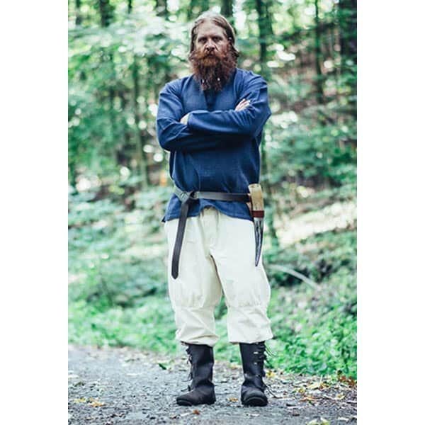 Blue Medieval Tunic - Men's Viking Tunics - Wyrdraven Tunics - wyrdraven.co.uk