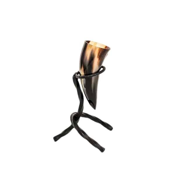 Viking Horn Holder - Metal Horn Stand - 0.05-1L - Metal Horn Stands - Wyrdraven - wyrdraven.co.uk