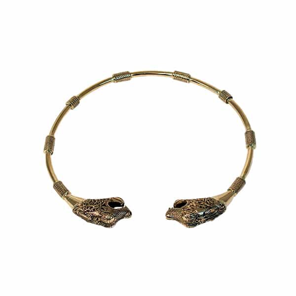 Bronze Oseberg Torc | Bronze Viking Neck Torcs | Wyrdraven | wyrdraven.co.uk