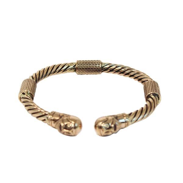 Bronze Viking Warrior Bracelet | Viking Jewellery | Wyrdraven | wyrdraven.co.uk