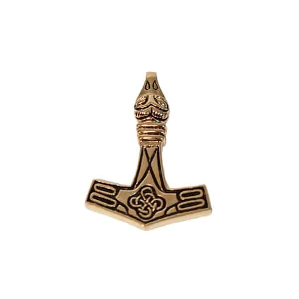 10c Bronze Thor's Hammer | Viking Jewellery UK | Wyrdraven | wyrdraven.co.uk