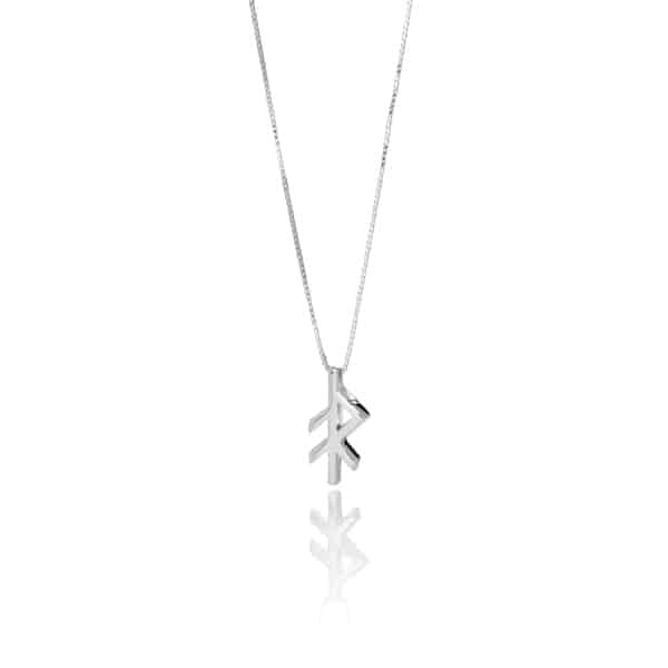 Alrun Silver Energy Bindrune - Alrun Jewellery - wyrdraven.co.uk