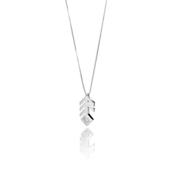 Alrun Silver Strength Bindrune - Alrun Jewellery - wyrdraven.co.uk