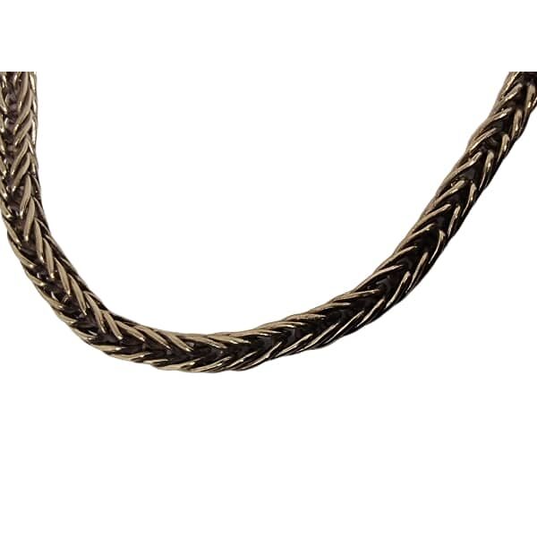 Bronze Viking Knit Chain - Viking Bronze Chain - Wyrdraven - wyrdraven.co.uk