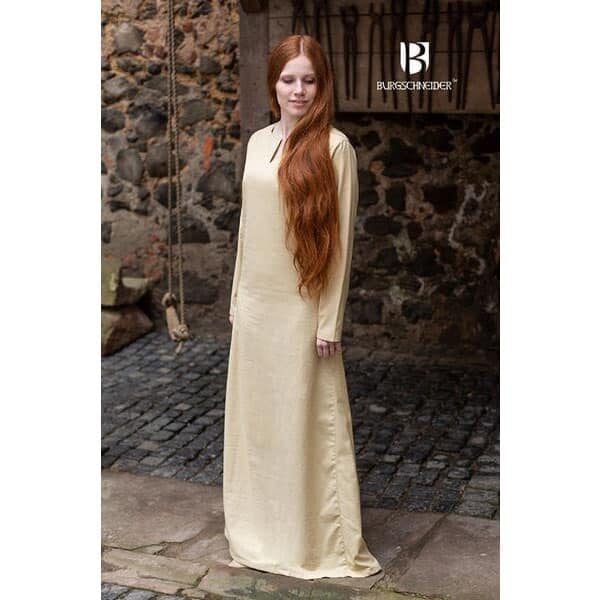 Hemp Viking Underdress Elisa - Viking Dresses - Wyrdraven - wyrdraven.co.uk