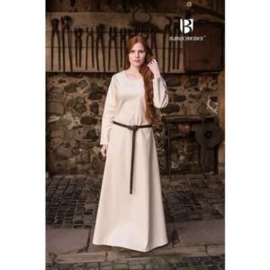 Natural Viking Underdress - Women's Viking Dresses - Wyrdraven - wyrdraven.co.uk