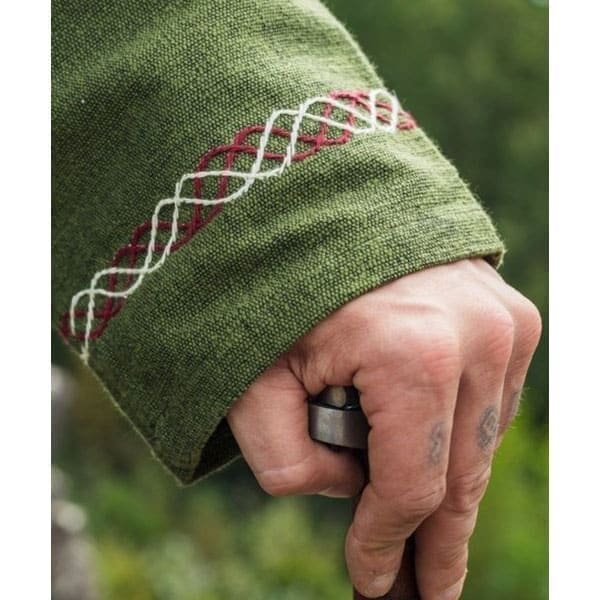 Green Viking Tunic Freki - Men's Viking Tunics - Wyrdraven - wyrdraven.co.uk