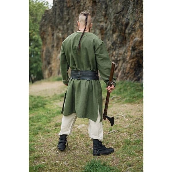 Green Viking Tunic Freki - Men's Viking Tunics - Wyrdraven - wyrdraven.co.uk