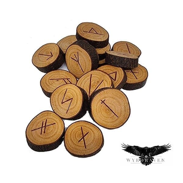 Younger Futhark Beech Runes - Viking Runes - Wyrdraven Runes - wyrdraven.co.uk