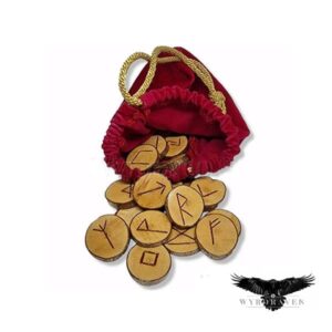 Elder Futhark Hazel Runes - Viking Runes - Wyrdraven Runes - wyrdraven.co.uk