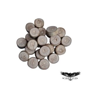 Elder Futhark Unristed Unsealed Ash Runes - Viking Runes - Wyrdraven Runes - wyrdraven.co.uk