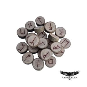 Unsealed Elder Futhark Ash Runes - Viking Runes - Wyrdraven Runes - wyrdraven.co.uk