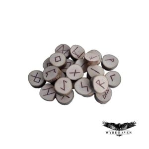 Unsealed Elder Futhark Hazel Runes - Viking Runes - Wyrdraven Runes - wyrdraven.co.uk