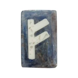 Elder Futhark Kyanite & Quartz Crystal Runes - Viking Runes - Wyrdraven Runes - wyrdraven.co.uk