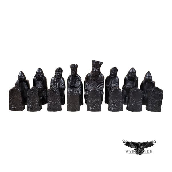 Compact Lewis Chess Set - Historical Viking Games - Wyrdraven - wyrdravem.co.uk