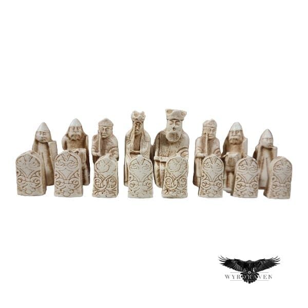 Compact Lewis Chess Set - Historical Viking Games - Wyrdraven - wyrdravem.co.uk