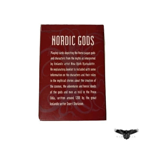 Nordic Gods Playing Cards - Modern Viking Games - Wyrdraven - wyrdravem.co.uk