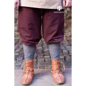 Kievan Brown Rus Trousers - Viking Trousers - www.wyrdraven.co.uk