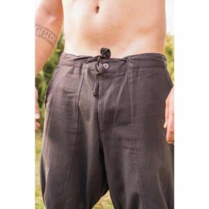 Magnus Brown Viking Trousers - Viking Trousers - www.wyrdraven.co.uk