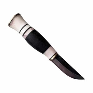 Lappi Pukko Leather 7cm - Finnish Knives - wyrdraven.co.uk