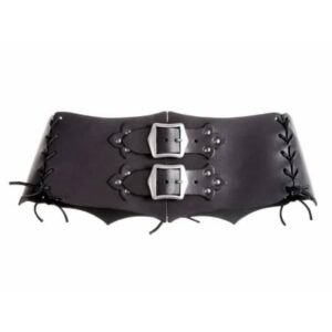 Pirate Corset Panel Belt -Leather Belts - - Wyrdraven Belts - www.wyrdraven.co.uk