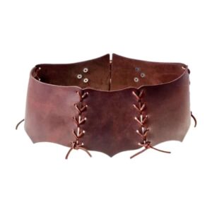 Pirate Corset Panel Belt -Leather Belts - - Wyrdraven Belts - www.wyrdraven.co.uk