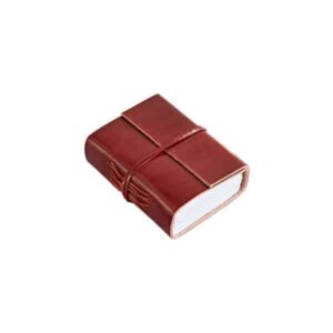 Mini Plain Leather Journals - Leather Journals - Wyrdraven Journals - www.wyrdravven.co.uk