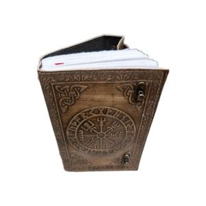 Vegsvisir Leather Journal - Leather Journals - Wyrdraven Journals - www.wyrdravven.co.uk