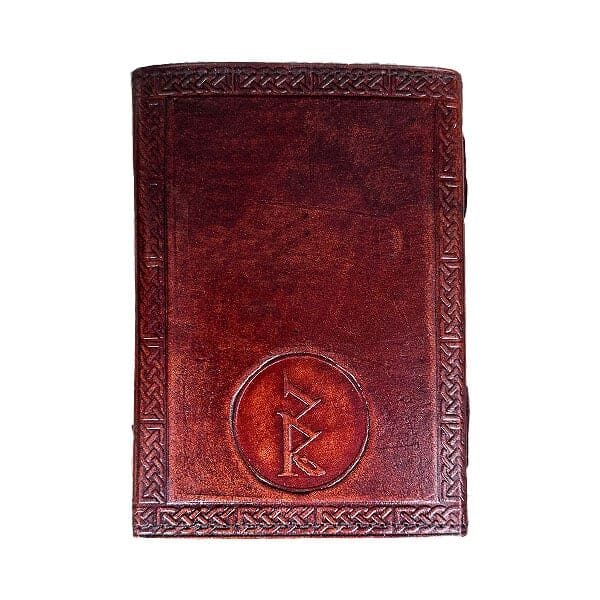 Trinity Knot Leather Journal - Leather Journals - Wyrdraven Journals - www.wyrdravven.co.uk