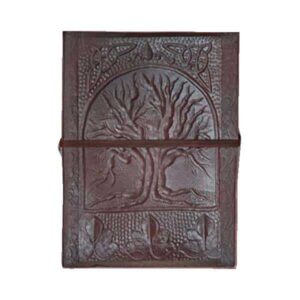 Celtic Tree Of Life Leather Journals - Leather Journals - Wyrdraven Journal - www.wyrdravven.co.uk