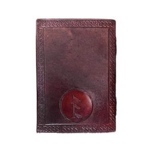 Pentacle Leather Journal - Leather Journals - Wyrdraven Journals - www.wyrdravven.co.uk