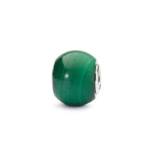 Round Malachite Bead - Trollbeads Gemstone Beads - Trollbeads - Wyrdraven Jewellery - www.wyrdraven.co.uk