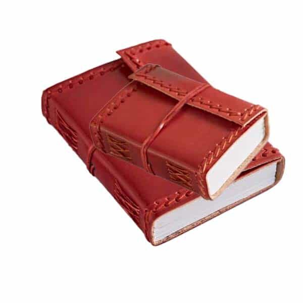 Stitched Leather Journals - Leather Journals - Wyrdraven Journals - www.wyrdravven.co.uk