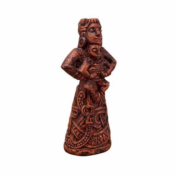 Frigga Figurine: Wood Effect - Dryad Design - Wyrdraven Figurines - www.wyrdraven.co.uk