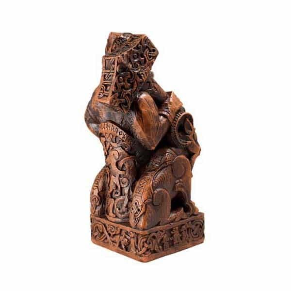 Seated Thor And Goats Figurine - Dryad Design - Wyrdraven Figurines - www.wyrdraven.co.uk