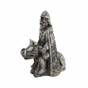 Freyr Figurine: Stone Effect - Dryad Design - Wyrdraven Figurines - www.wyrdraven.co.uk