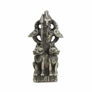 Odin Figurine: Stone Effect - Dryad Design - Wyrdraven Figurines - www.wyrdraven.co.uk