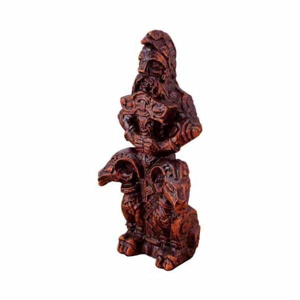 Thor Figurine: Wood Effect - Dryad Design - Wyrdraven Figurines - www.wyrdraven.co.uk