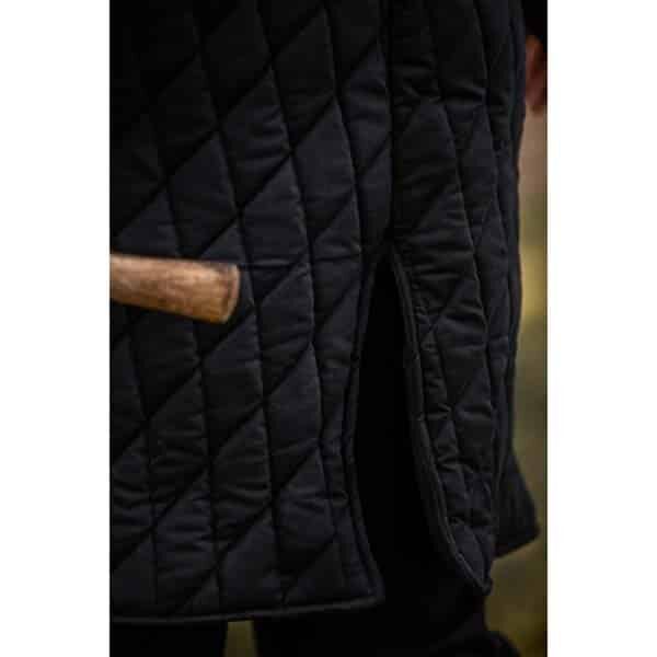 Gambeson Black - Wyrdraven Gambeson - Wyrdraven - wyrdraven.co.uk